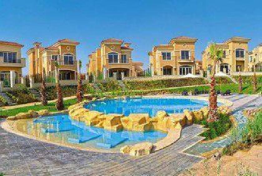 stone park new cairo  compound , villa for sale
